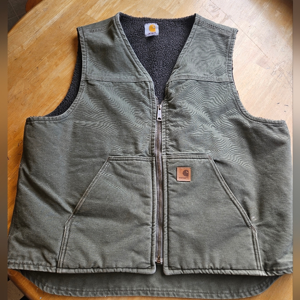 Carhartt Forest Green Work Vest